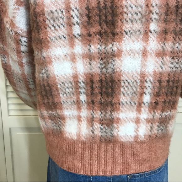 NWT Cupcakes & Cashmere Brushed Cropped Boyfriend Cardigan - Picture 8 of 14